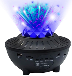 [02711011] VELADOR GADNIC LUPA PROYECTOR + PARLANTE  BLUETOOTH