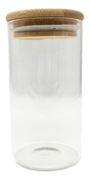 [16512032] FRASCO VIDRIO THE KITCHEN TAPA DE BAMBU 300CC 2504
