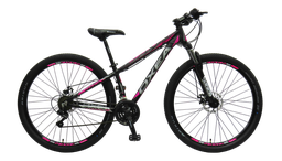 [23541253] BICICLETA OXEA RIDDICH ROD 29 TALL S NEGRO FUCSIA