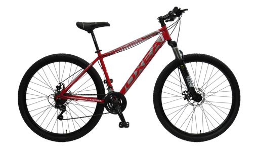[23541256] BICICLETA OXEA HUNTER ROD29 ROJO GRIS PLOMO BLANCO