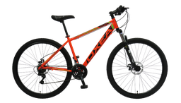 [23541257] BICICLETA OXEA HUNTER ROD 29 NARANJA VERDE NEGRA