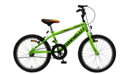 [23541313] BICICLETA TOMASELLI RIDER  TT20V ROD 20 VERDE AMARILLO NEGRO