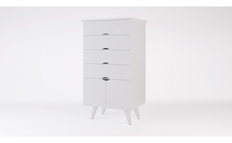 [14123044] CHIFONIER INMACOL ESCANDINAVO 125-5 BLANCO