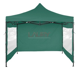 [21111062] GAZEBO LAURY 16896 3 X 3 C/PAREDES VERDE