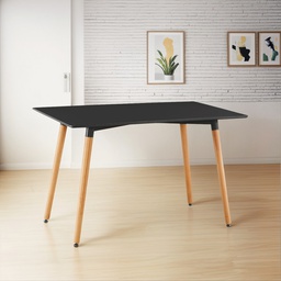 [14797084] MESA ESCANDINAVA VONNE MIN014 RECTANGULAR NEGRA