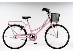 [23541263] BICICLETA FUTURA 3577 COUNTRY DAMA ROD 26 ROSA PALO