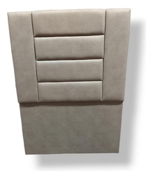 [14686051] RESPALDO MOBILI CARINI VAINILLA MIXTO 1.00 X 1.40 BEIGE CTX 04 1120E CUEROTEX