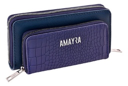 [33513209] BILLETERA AMAYRA 67.B791 AZUL 1 DIVISION