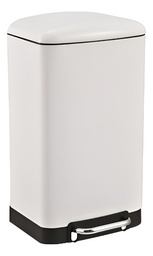 [17481005] CESTO VONNE CCRI 12LB ACERO BLANCO RECTANGULAR 12L