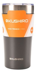 [11932016] VASO TERMICO KUSHIRO VT500 500ML GRIS