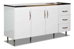 [14077040] BAJO MESADA RICCHEZZE ARCO 31604870 1.60 BLANCO