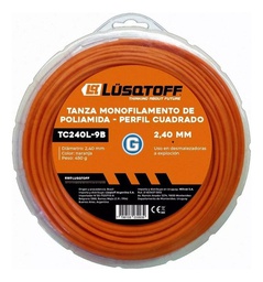 [03166003] TANZA LUSQTOFF TC240L-9B PERFIL CUADRADO,