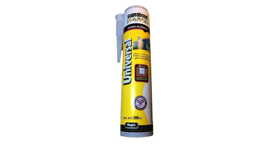 [03076022] SILICONA UNIVERSAL NEGRA 280 CM3 GFX U 280 N