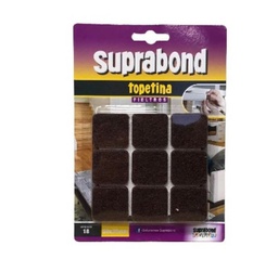 [03076072] FIELTRO RECTANGULAR 30 MM X 18 UNIDADAES MARRO TPR F 30 M