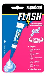 [03076121] ADHESIVO SUPRABOND FLASH GEL 3 g TIRA ARN FL 3G T