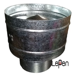 [01165070] SOMBRERO LEPEN GALVANIZADO 6&quot;
