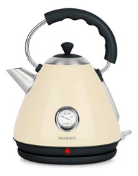 [51120069] PAVA ELECTRICA PEABODY PE-KV8213-I C/RELOJ TEMP. COLOR IVORY