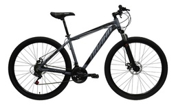 [23541290] BICICLETA OXEA DRAKO STRONG R29 21 VEL GRIS/NEGRO