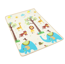 [35141013] ALFOMBRA ANTIGOLPES CARESTINO REVERSIBLE 120X180 JUNGLA AL122