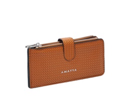 [33513216] BILLETERA AMAYRA 67.B203 MARRON C/TARJETERO
