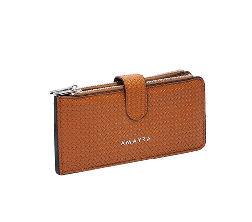 [33513216] BILLETERA AMAYRA 67.B203 MARRON C/TARJETERO