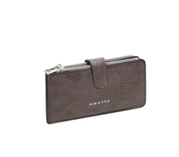 [33513217] BILLETERA AMAYRA 67.B203 GRIS C/TARJETERO