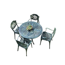 [04431050] JUEGO DE JARDIN CHATEAUX X 4 VERDE REDONDO