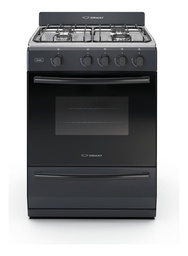 [52171025] COCINA ORMAY INOX 2011 MULTIGAS NEGRA