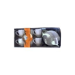 [11239235] JUEGO CAFE X 6 PORC BLANCA 150CC 3116