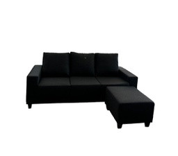 [14798175] SILLON ECLIPSE 3 CPOS G3 129203 ALPHA GRAFITO CON BANQUETA