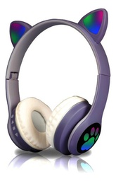 [62061062] AURICULAR SUONO VIV-23 AYV0101 BT OREJAS GATITO VIOLETA