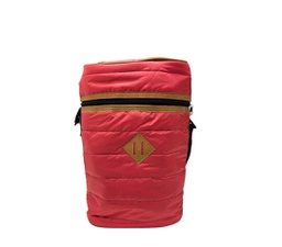 [11230092] MOCHILA MATERA DE SIRE C/TIRAS Y MANIJA ROJA