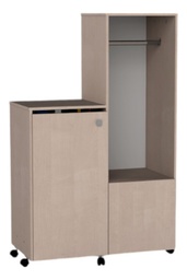 [14529002] CENTRO DE PLANCHADO ORLANDI 673 ABEDUL CAJON Y PERCHERO