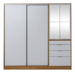 [14701132] PLACARD RICCHEZZE MURANO MIX 2.07M HICKORY/BLANCO 35232789
