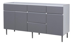 [14076136] BAJO MESADA RICCHEZZE LIVORNO 1.60 GRIS POLAR 35604863