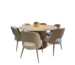 [14523123] MESA REDONDA AMAZONAS 1.50 MARMOL