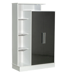 [14142227] MULTIFUNCION MUEBLES MAXIMO 58001 2P BLANCO/NEGRO