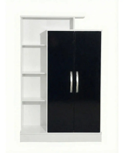 [14142227] MULTIFUNCION MUEBLES MAXIMO 58001 2P BLANCO/NEGRO