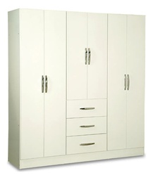 [14761052] ROPERO FAMILY MUEBLES MAXIMO 66000 6P BLANCO