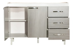 [14077048] BAJO MESADA MUEBLES MAXIMO 72245 140 GRIS/BLANCA
