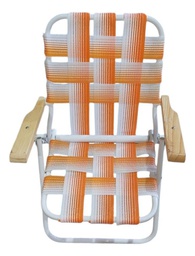 [16749085] REPOSERA INFANTIL NARANJA Y BLANCA