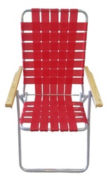 [16749098] REPOSERA ALUMINIO 5 POSICIONES 5 TIRAS ROJA