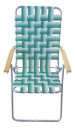 [16749101] REPOSERA ALUMINIO 5 POSICIONES 5 TIRAS VERDE Y BLANCO