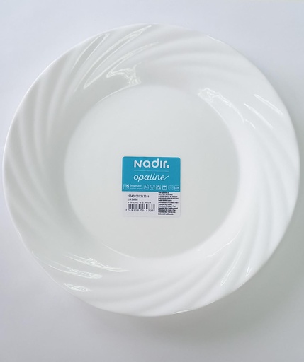 [11701067] PLATO PLAYO NADIR 554201 JASMIN OPALINE Ø26 CM