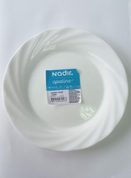 [11701072] PLATO POSTRE NADIR 534202 JASMIN OPALINE Ø19 CM