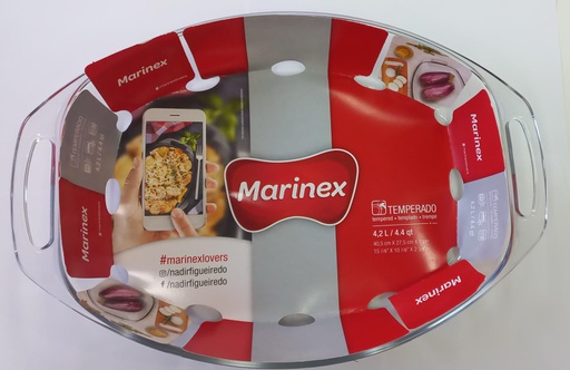 [11296047] ASADERA OVALADA MARINEX 666502 SELETTA 4,2 LT.
