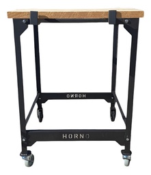 [16999008] MESA P/HORNO LEPEN 500304 FAMILIAR C/RUEDAS Y TABLA