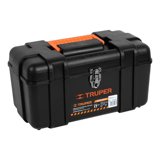 [03110014] CAJA DE HERRAMIENTAS TRUPER 19656 43 CM BROCHE METAL