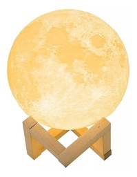 [02935210] LAMPARA LUNA SUONO HOG0114 3D COLORES
