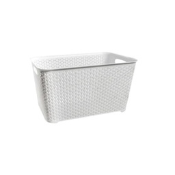 [11076053] CESTO RATAN DEL PLASTIC COD.955 RECTANGULAR